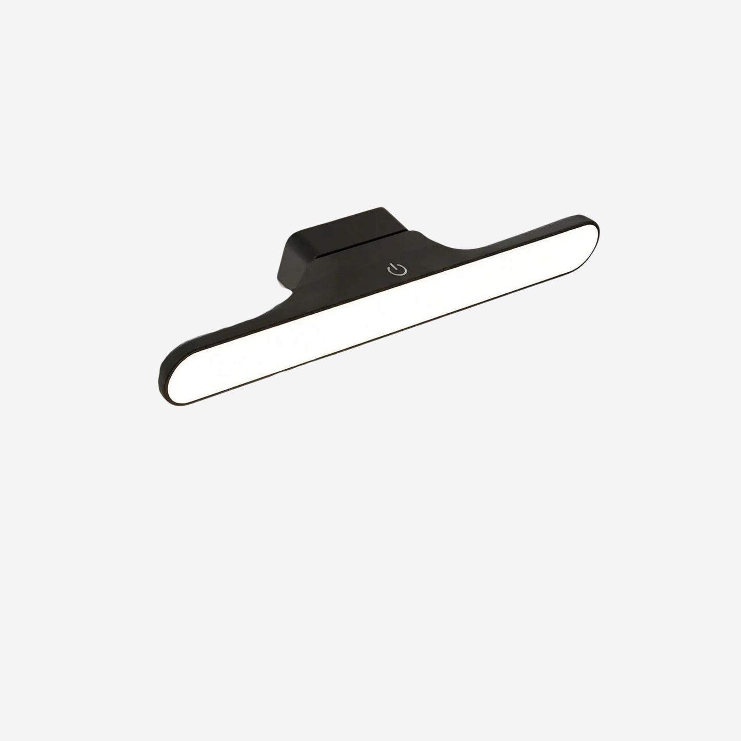 applique de salle de bain couleur noir tricolor led rechargeable magnetique