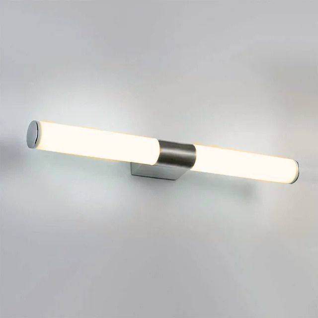 applique murale pour salle de bain tubulaire blanc chaud