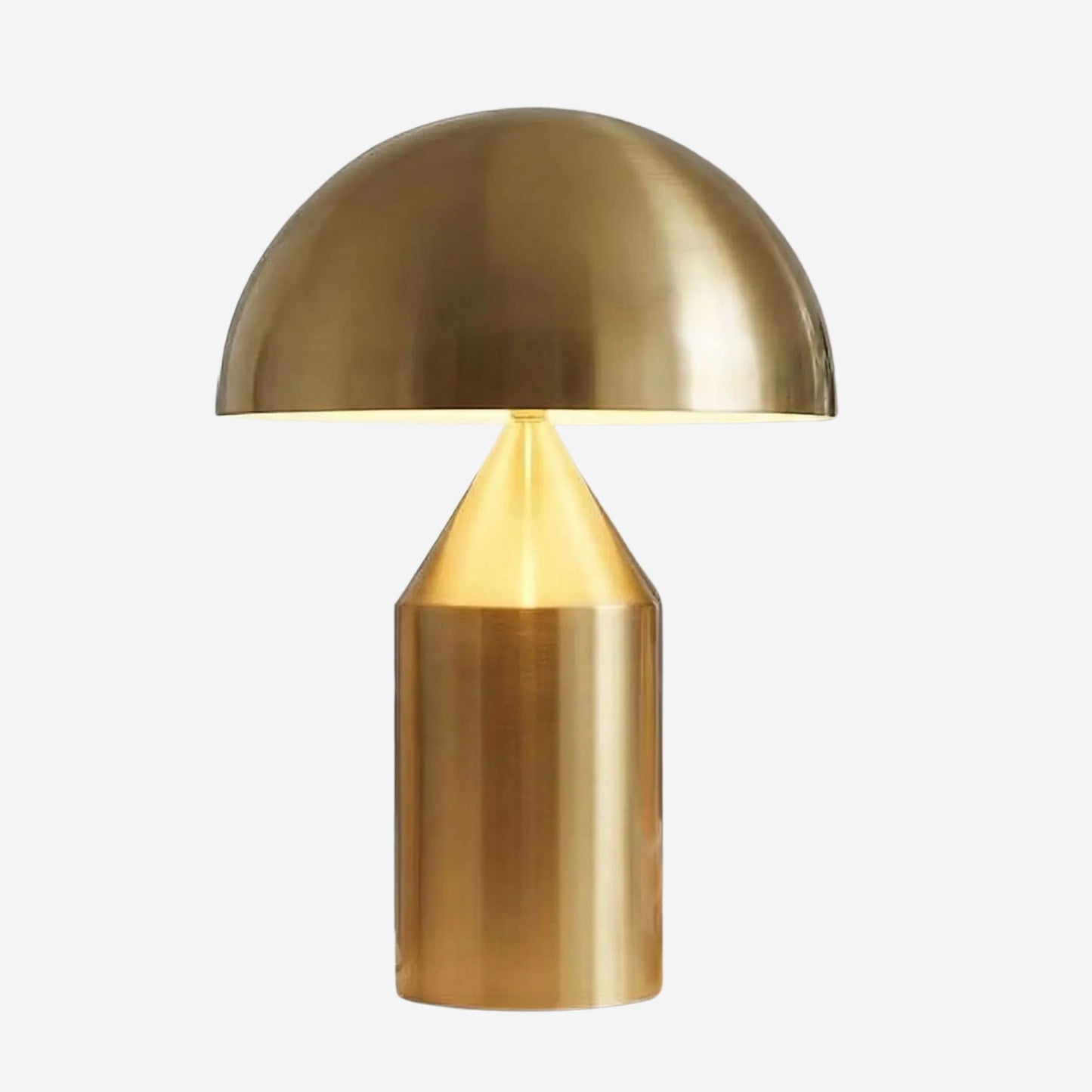 lampe champignon couleur or variante produit creative moderne