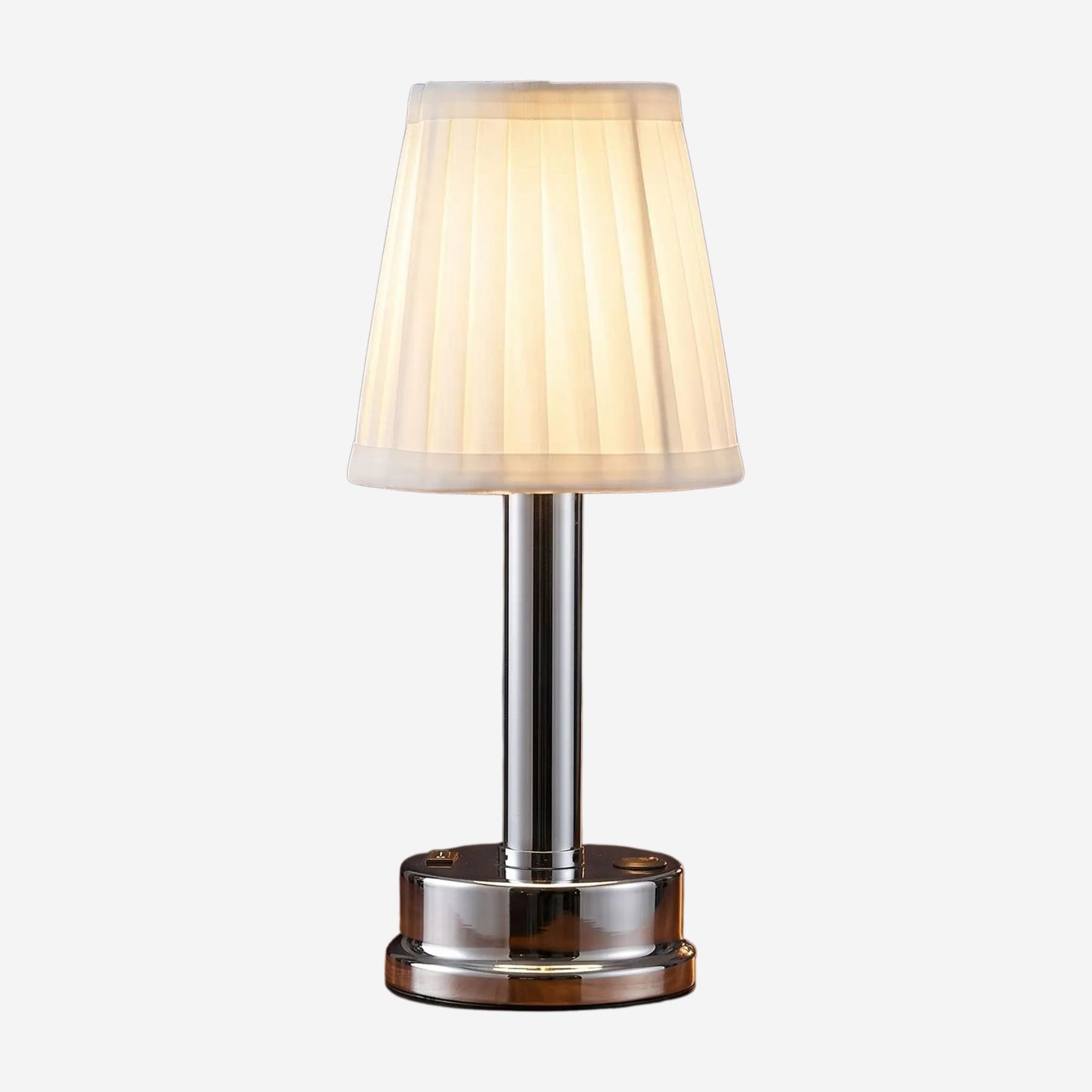 lampe de table sans fil argent variante produit deco bar
