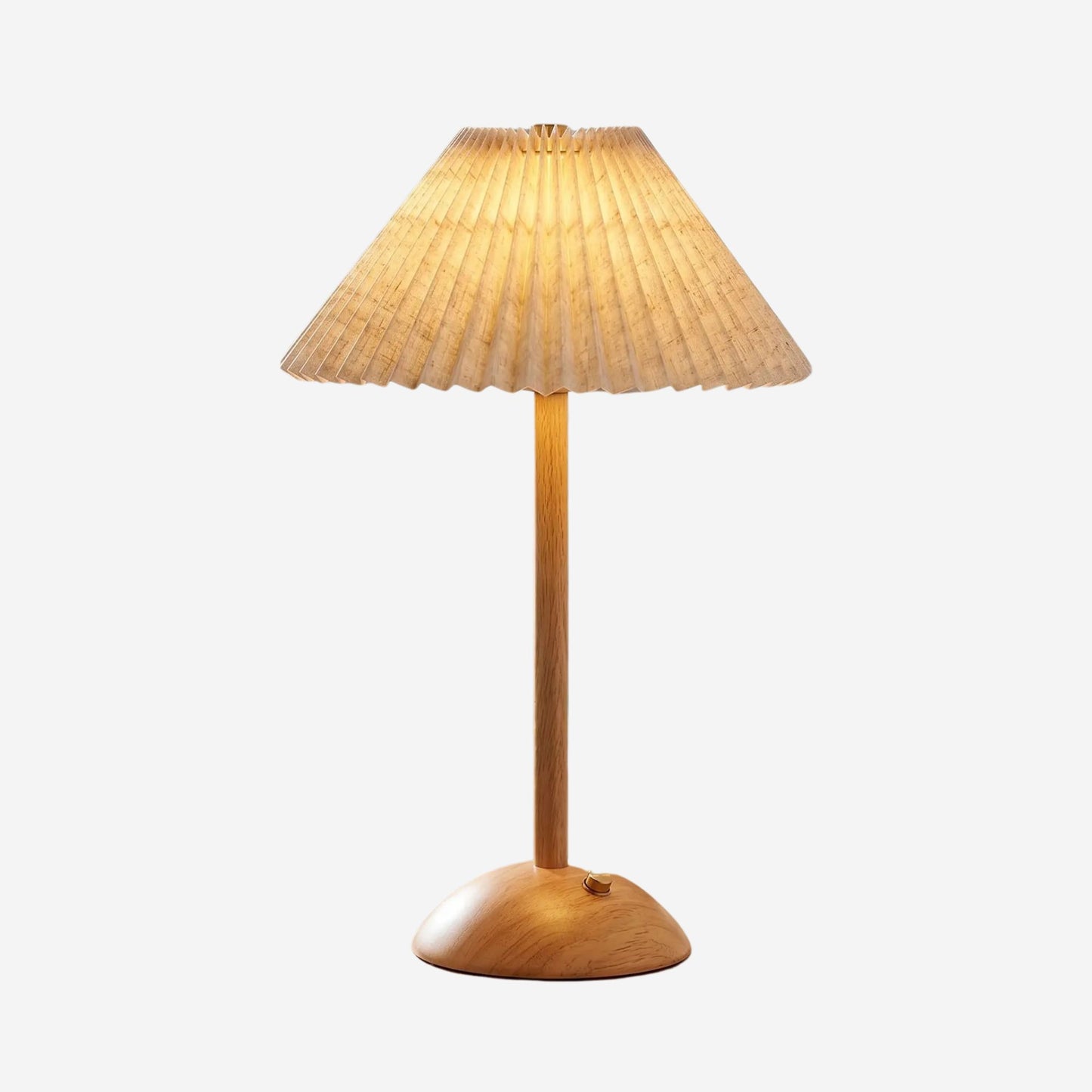 lampe led sans fil bois naturel variante produit bois naturel et noyer
