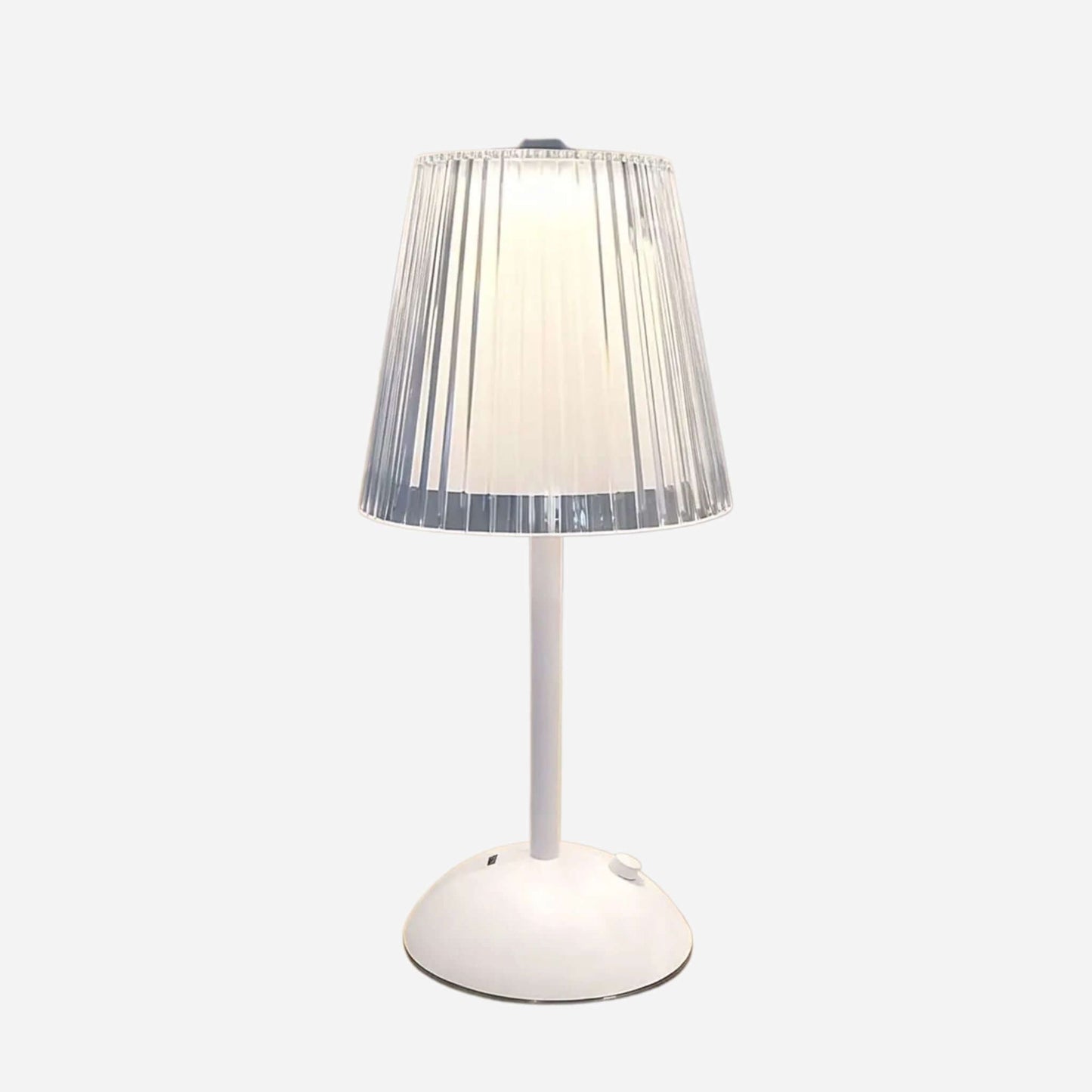 lampe sans fil blanc fiche produit design diamant