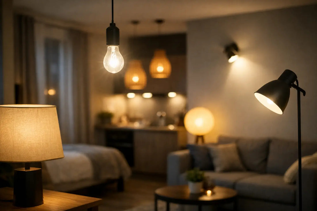 Erreurs d'éclairage petit appartement