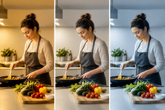 Quelle couleur lumière pour cuisiner sans erreur ?