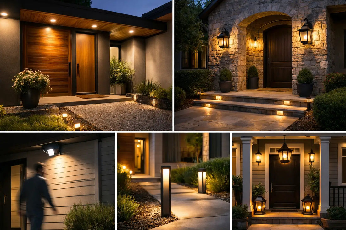 10 idées éclairage entrée maison à adopter