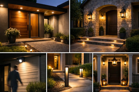 10 idées éclairage entrée maison à adopter