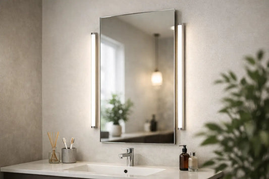 Comment éclairer un miroir vertical