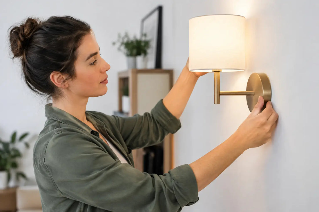 Peut-on installer une applique sans travaux ?