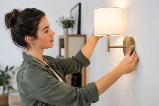 Peut-on installer une applique sans travaux ?