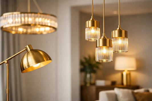 Bien choisir un luminaire doré intérieur