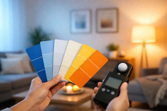 Guide température couleur intérieure facile