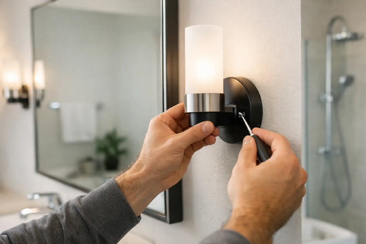 Installer applique murale salle bain facilement