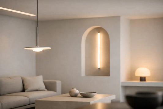 Tendance éclairage intérieur minimaliste 2026