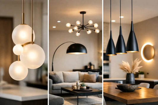Styles de luminaires pour une maison moderne