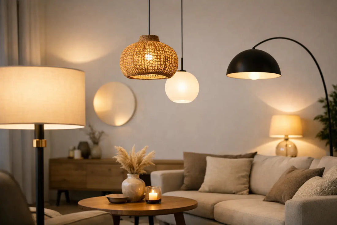 Choisir luminaire ambiance salon sans faux pas