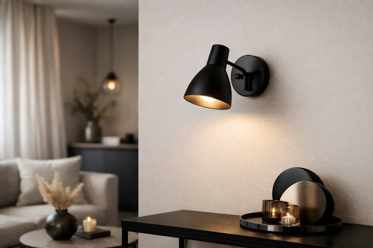 Applique murale noire design pour un intérieur chic