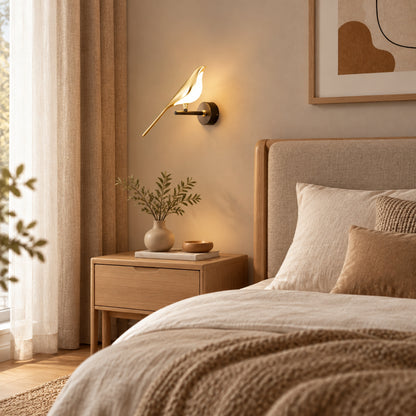 Applique murale chambre oiseau seul dans chambre oiseau led 360