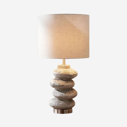 Lampe de chevet variante produit galet wabi sabi
