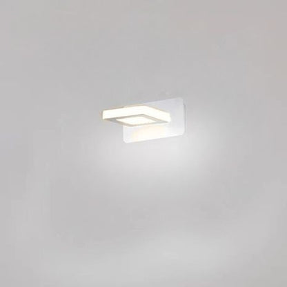 applique de salle de bain 1 lumiere couleur blanc blanc chaud