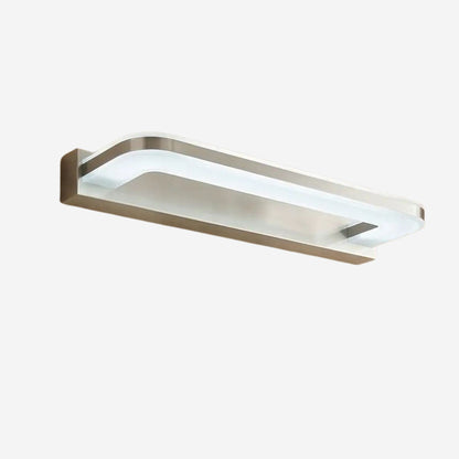 applique de salle de bain abat jour givre temperature blanc froid fiche produit
