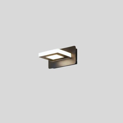 applique de salle de bain couleur noir 1 lumiere fiche produit