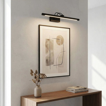 applique de salle de bain couleur noir eclairage tableau