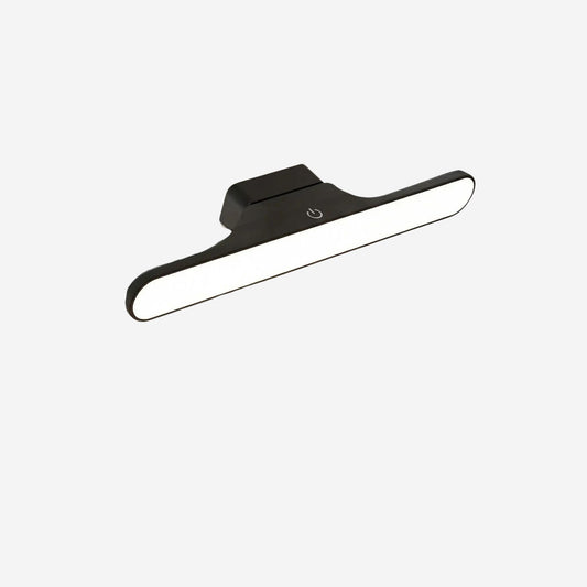 applique de salle de bain couleur noir fiche produit led rechargeable magnetique