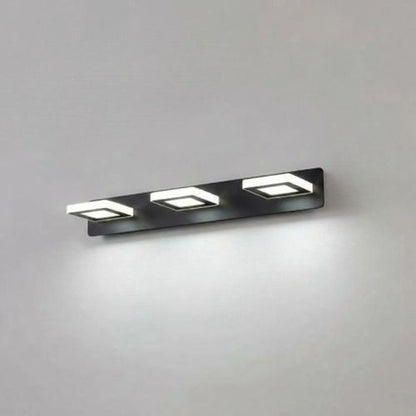 applique de salle de bain noir 3 lumieres fiche produit