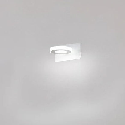 applique de salle de bain rond 1 lumiere fiche produit