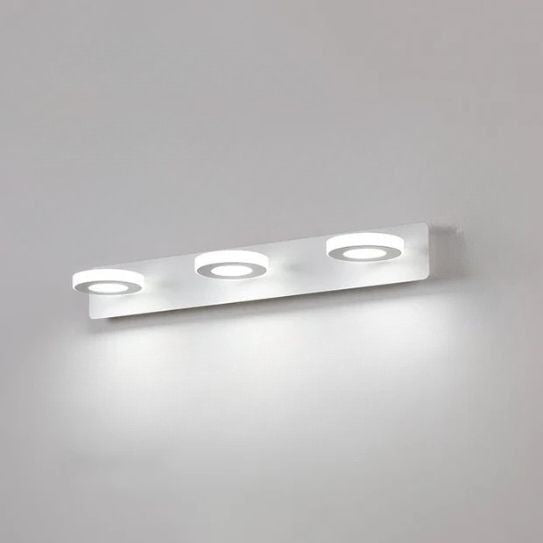 applique de salle de bain rond 3 lumieres fiche produit