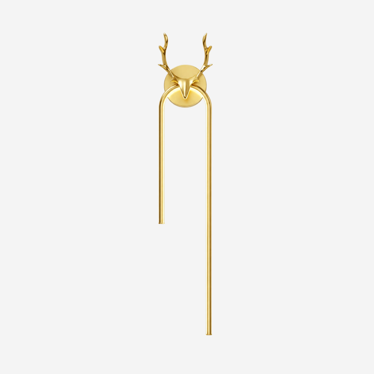 applique mural chambre doree fiche produit cerf scandinave led