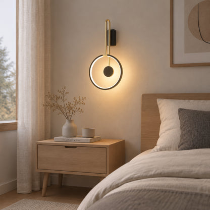 applique mural chambre lumiere indirecte avec livre design led apaisant