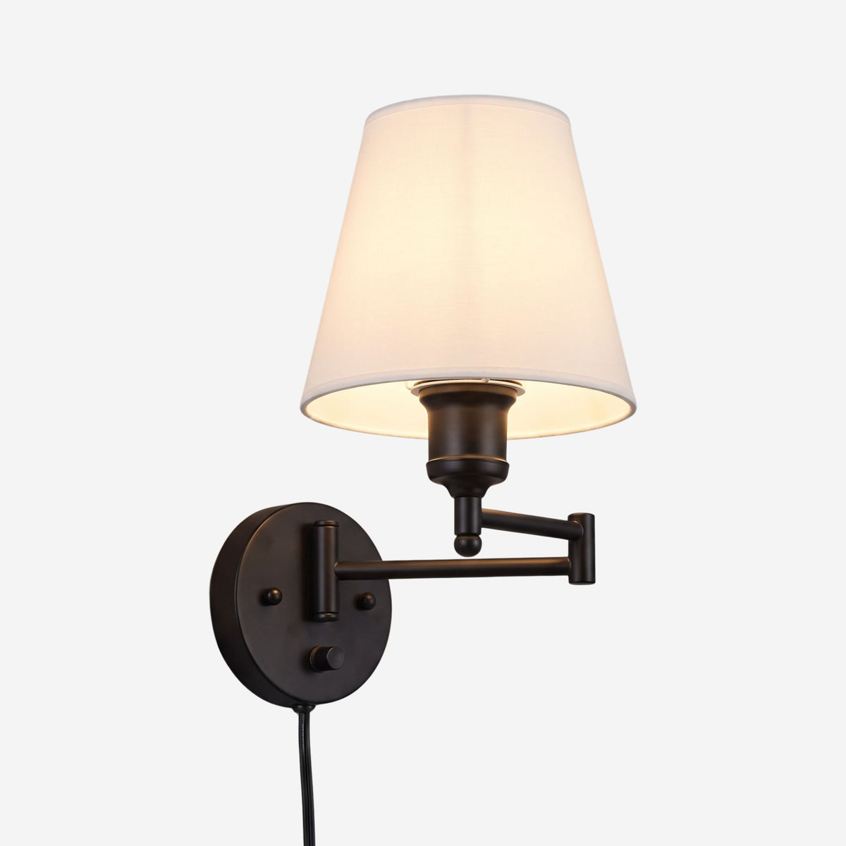 applique murale chambre adulte branchement secteur fiche produit orientable a intensite variable