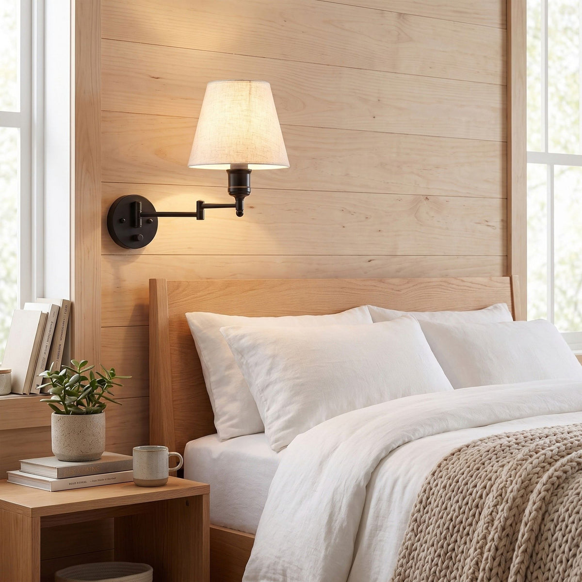 applique murale chambre adulte cote lit orientable a intensite variable