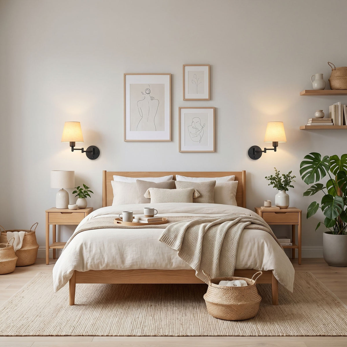applique murale chambre adulte duo lampe avec cadres grande chambre orientable a intensite variable