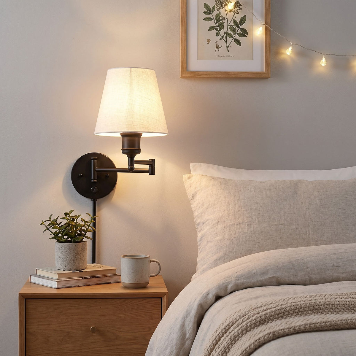 applique murale chambre adulte orientable a intensite variable