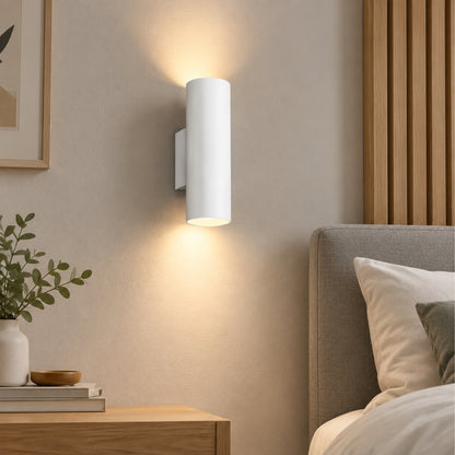applique murale chambre couleur blanc design epure