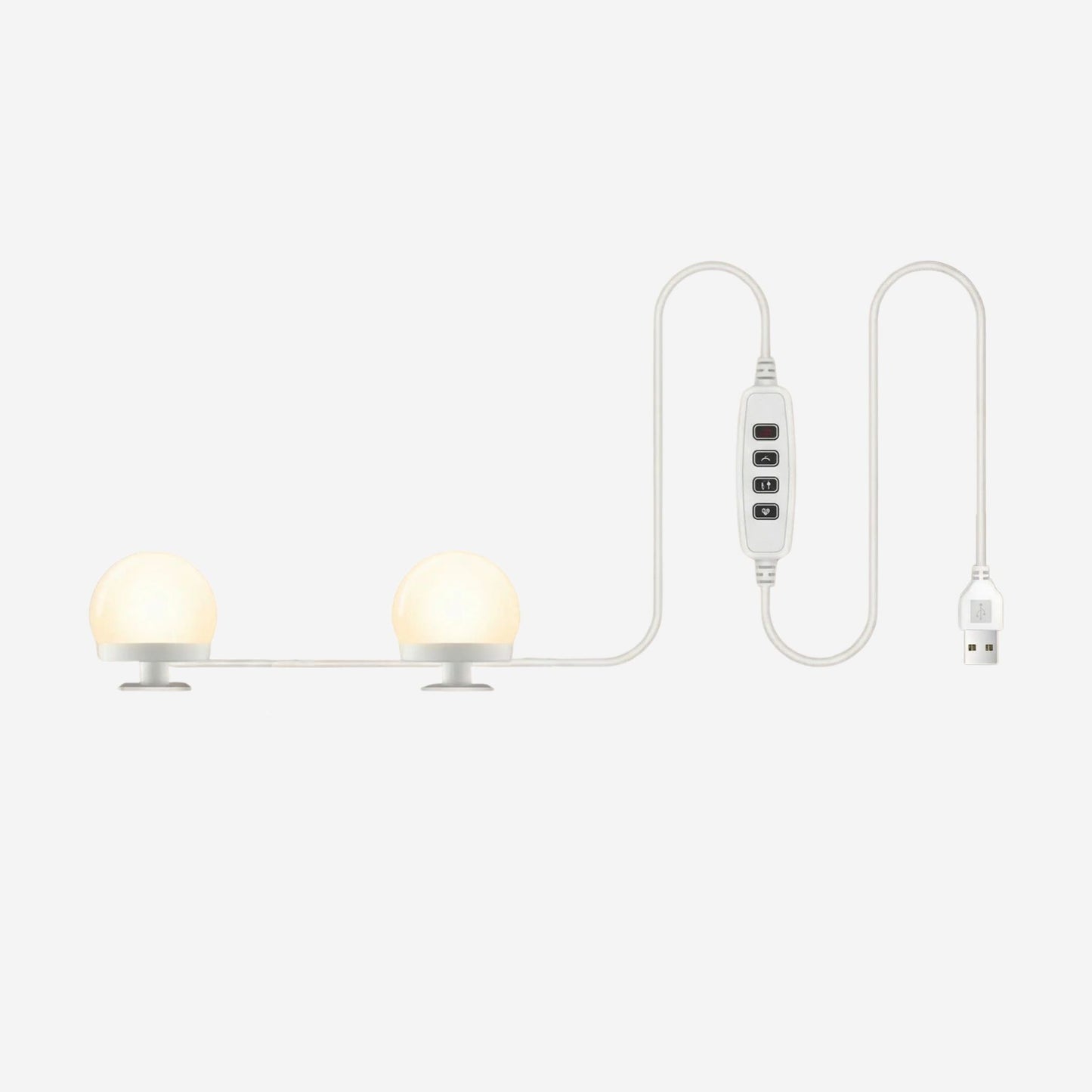 applique murale pour salle de bain 2 ampoules variante led hollywood