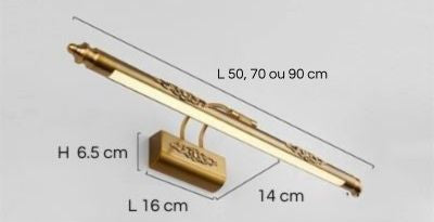 applique murale salle de bain 50 70 90 cm