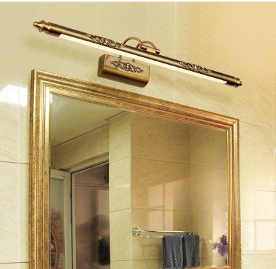 applique murale salle de bain dessus miroir