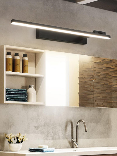 applique murale salle de bain noir