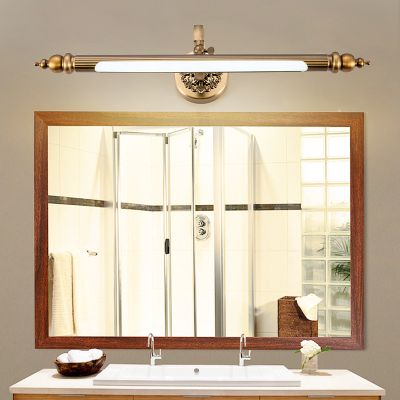 applique murale salle de bain style europeen dessus miroir