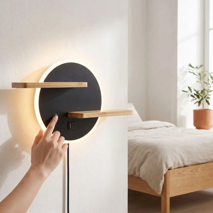 applique pour chambre avec main scandia port usb