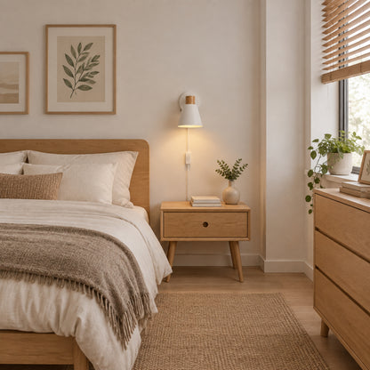 applique pour chambre blanche avec fenetre orientable scandinave