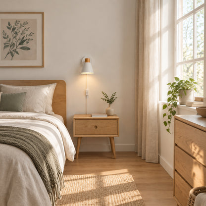 applique pour chambre blanche grande fenetre orientable scandinave