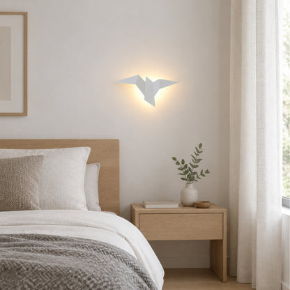 applique pour chambre blanche origami design led