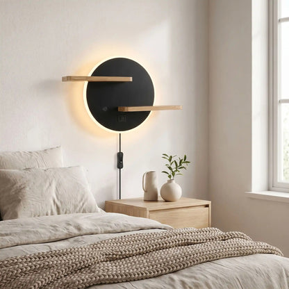 applique pour chambre cote lit scandia port usb