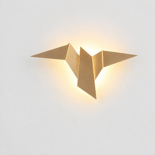 applique pour chambre doree fiche produit origami design led