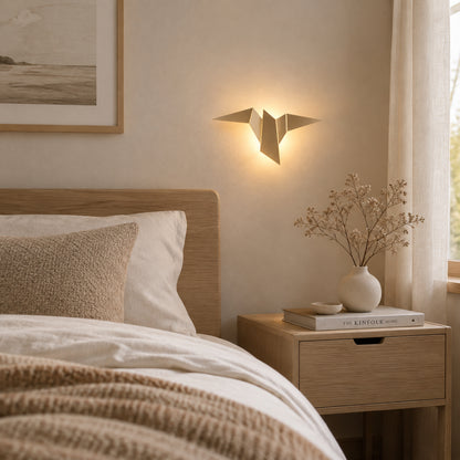 applique pour chambre doree origami design led