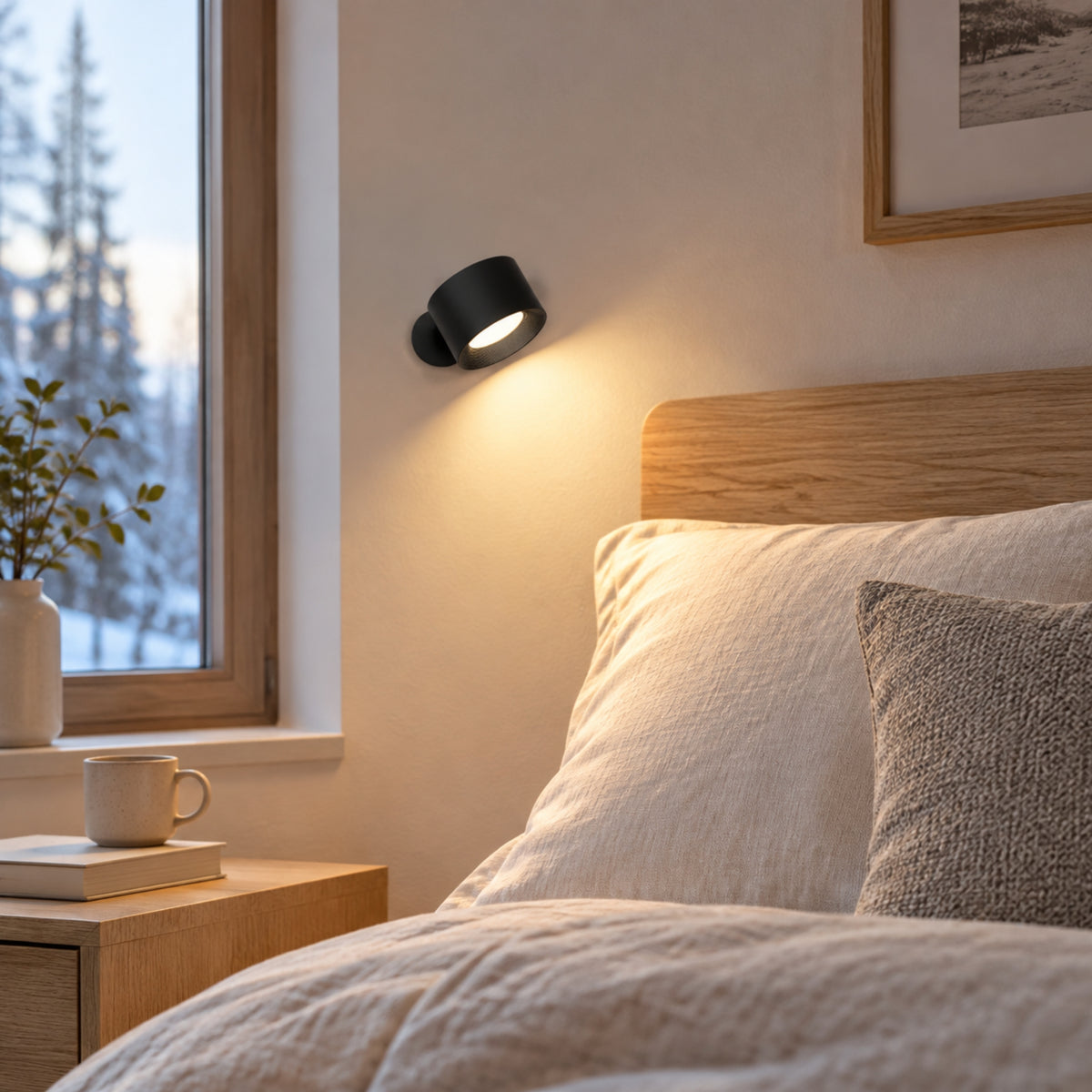 applique pour chambre noire avec fenetre mini pratique sans fil 360 degres